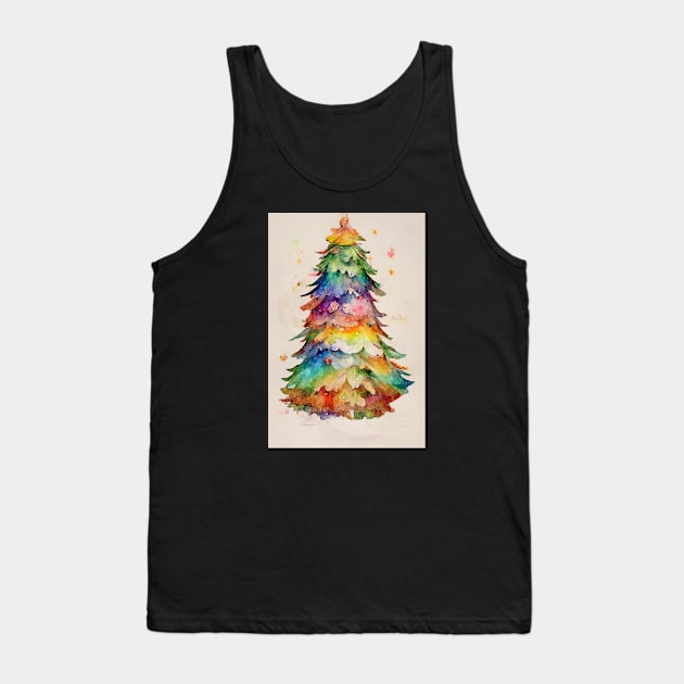 Christmas tree Tank Top by Art8085